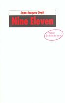 Couverture du livre « Nine eleven » de Jean-Jacques Greif aux éditions Ecole Des Loisirs
