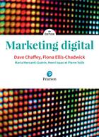 Couverture du livre « Marketing digital (6e édition) » de Dave Chaffey et Fiona Ellis-Chadwick aux éditions Pearson