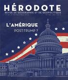 Couverture du livre « H184-185 l'amerique post-trump ? » de Revue Herodote aux éditions La Decouverte