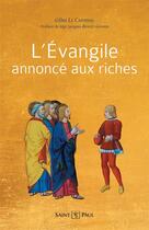 Couverture du livre « L'Evangile annoncé aux riches » de Gilles Le Cardinal aux éditions Saint Paul Editions