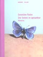 Couverture du livre « Une Femme En Apesanteur » de Genevieve Pastre aux éditions Balland