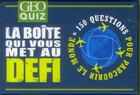 Couverture du livre « Géo quiz ; faites le tour du monde » de  aux éditions Geo