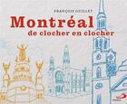Couverture du livre « Montréal de clocher en clocher » de Francois Guillet aux éditions Mediaspaul