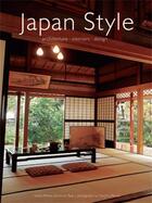 Couverture du livre « Japan style » de Mehta Geeta aux éditions Tuttle