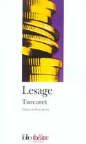 Couverture du livre « Turcaret » de Alain-Rene Lesage aux éditions Gallimard