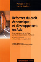 Couverture du livre « Réformes du droit économique et développement en Asie » de  aux éditions Documentation Francaise
