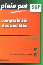 Couverture du livre « Comptabilite Des Societes » de C Allali et P Mykita aux éditions Foucher