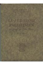 Couverture du livre « Le judaïsme palestinien » de Bonsirven Joseph aux éditions Beauchesne