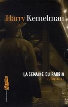 Couverture du livre « La semaine du rabbin » de Harry Kemelman aux éditions La Decouverte