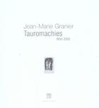 Couverture du livre « Jean-marie garnier tauromachies 1950-2005 » de Cregut/Vidal aux éditions Somogy