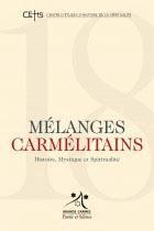 Couverture du livre « Mélanges carmélitains » de Grands Carmes aux éditions Parole Et Silence