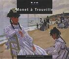 Couverture du livre « Monet à Trouville » de Bruno Delarue aux éditions Terre En Vue