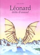 Couverture du livre « Leonard, drole d'oiseau! » de Hans De Beer aux éditions Nord-sud