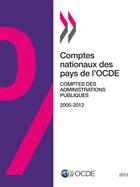 Couverture du livre « Comptes nationaux des pays de l'OCDE ; comptes des administrations publiques 2013 » de Ocde aux éditions Ocde