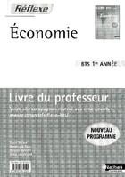 Couverture du livre « Économie bts 1 (pochette reflexe) ; professeur 2009 » de Besson/Boyer aux éditions Nathan
