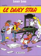 Couverture du livre « Lucky Luke T.23 ; le daily star » de Jean Leturgie et Xavier Fauche et Morris aux éditions Lucky Comics