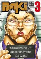 Couverture du livre « New grappler Baki Tome 3 » de Keisuke Itagaki aux éditions Meian