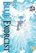 Couverture du livre « Blue exorcist t.24 » de Kazue Kato aux éditions Crunchyroll