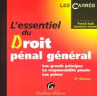 Couverture du livre « Essentiel du droit penal general (l') » de Kolb/Leturmy aux éditions Gualino