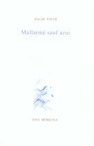 Couverture du livre « Mallarme sauf azur » de Stetie/Messagier aux éditions Fata Morgana