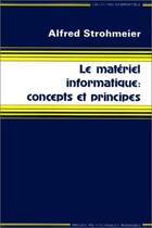 Couverture du livre « Materiel informatique » de Strohmeier aux éditions Ppur