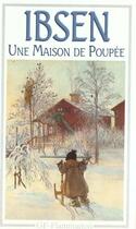 Couverture du livre « Une maison de poupee » de Henrik Ibsen aux éditions Flammarion