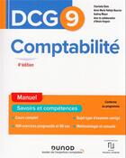 Couverture du livre « DCG 9 : comptabilité ; manuel (4e édition) » de Charlotte Disle et Alexis Fargeix et Audrey Meyer aux éditions Dunod