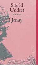 Couverture du livre « Jenny » de Sigrid Undset aux éditions Stock