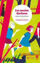 Couverture du livre « Les cousins Karlsson Tome 1 : espions et fantômes » de Katarina Mazetti aux éditions Editions Thierry Magnier