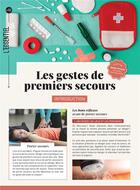 Couverture du livre « Les gestes de premiers secours » de  aux éditions Mercileslivres