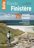 Couverture du livre « Finistère ; 25 fiches rando » de Emmanuel Berthier et Yann Fevrier aux éditions Ouest France