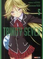 Couverture du livre « Trinity Seven Tome 5 » de Kenji Saito et Akinari Nao aux éditions Panini