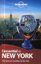 Couverture du livre « L'essentiel de New York city » de Michael Grosberg aux éditions Lonely Planet France