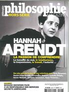 Couverture du livre « Philosophie magazine hannah arendt hs n 28 janvier 2016 » de  aux éditions Philo Revue