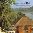 Couverture du livre « Architecture of bali (hardback) » de Made Wijaya aux éditions Thames & Hudson