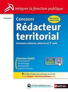 Couverture du livre « Concours rédacteur territorial ; catégorie b ; intégrer la fonction publique (édition 2012) » de Pascal Tuccinardi aux éditions Nathan