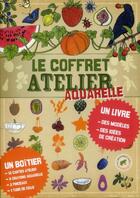 Couverture du livre « Le coffret atelier aquarelle » de Virginie Aladjidi et Emmanuelle Tchoukriel aux éditions Albin Michel