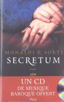 Couverture du livre « Secretum » de Rita Monaldi et Francesco Sorti aux éditions Plon