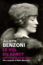 Couverture du livre « Le vol du Sancy » de Juliette Benzoni aux éditions Plon
