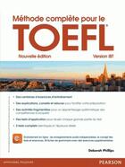 Couverture du livre « Méthode complète pour le TOEFL (2e édition) » de Longman aux éditions Pearson