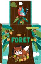 Couverture du livre « Mon joli livre cache-cache : dans la forêt » de Natalie Marshall aux éditions Kimane