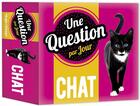 Couverture du livre « Une question par jour chat (édition 2020) » de  aux éditions Hugo Image