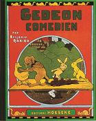 Couverture du livre « Gédéon comédien » de Benjamin Rabier aux éditions Hoebeke