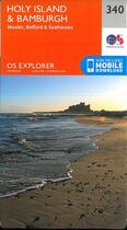 Couverture du livre « Holy island & bamburgh » de  aux éditions Ordnance Survey