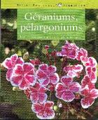 Couverture du livre « Geraniums Pelargoniums » de Riedmiller aux éditions Hachette Pratique