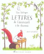 Couverture du livre « Lettres de l'ecureuil a la fourmi (ed. brochee) » de Telegen-T+ Scheffle- aux éditions Albin Michel