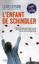 Couverture du livre « L'enfant de Schindler » de Leon Leyson aux éditions Pocket Jeunesse