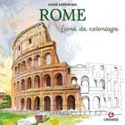 Couverture du livre « Rome : Livre de coloriage » de Nune Kerobyan aux éditions Gremese