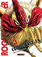 Couverture du livre « Rooster Fighter : coq de baston Tome 3 » de Shu Sakuraya aux éditions Mangetsu