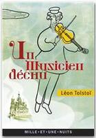 Couverture du livre « Un musicien déchu » de Leon Tolstoi aux éditions Fayard/mille Et Une Nuits